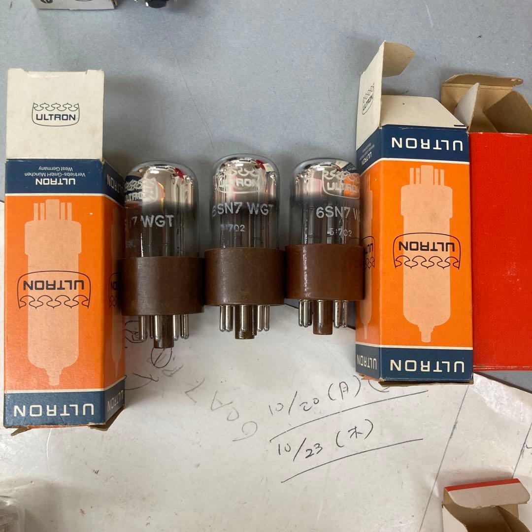 ULTRON 6SN7 WGT 真空管 3本セット
