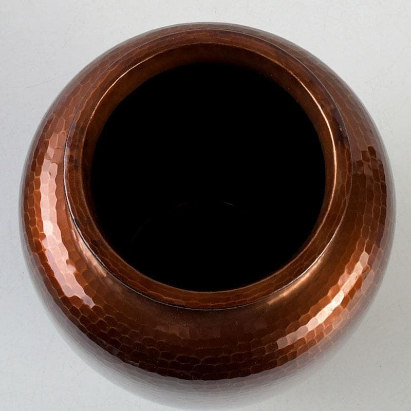 茶道具　伊藤久芳堂　銅蟲花瓶　花器　共箱　N　9404