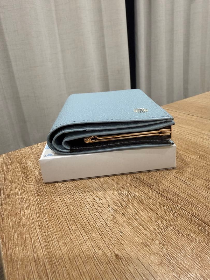 皇居財布　水色