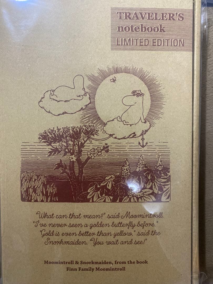 ムーミン　トラベラーズノート　手帳