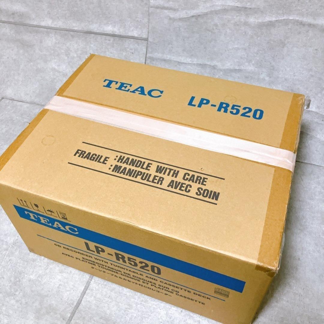 【未使用品】TEAC LP-R520 カセットプレーヤー付 CDレコーダー