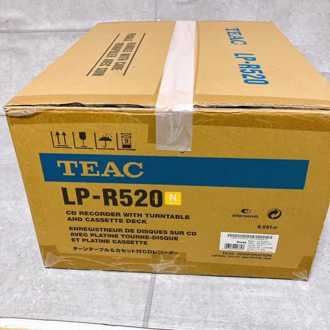 【未使用品】TEAC LP-R520 カセットプレーヤー付 CDレコーダー