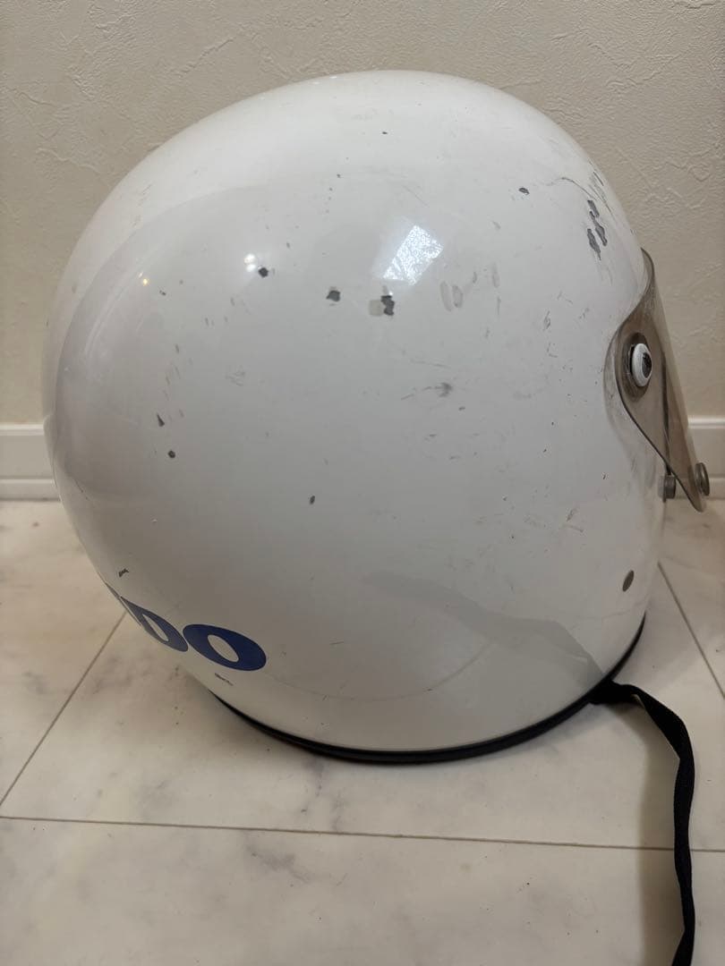 当時物 飯岡工業 ヘルメット　族ヘル　旧車會　Lサイズ　59〜61