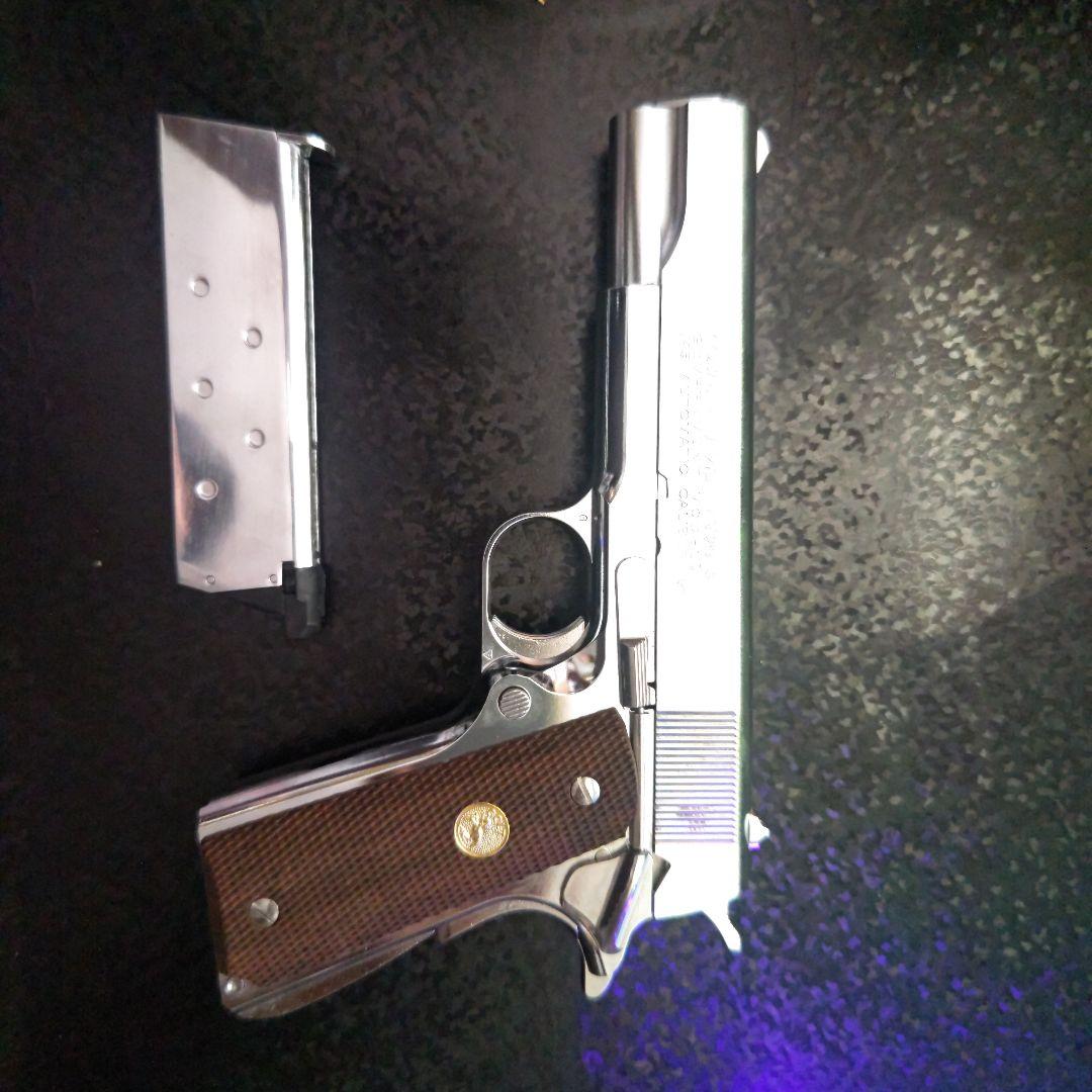 コ*ロ様 東京マルイ コルト ガバメント シリーズ'70 ニッケルフィニッシュ