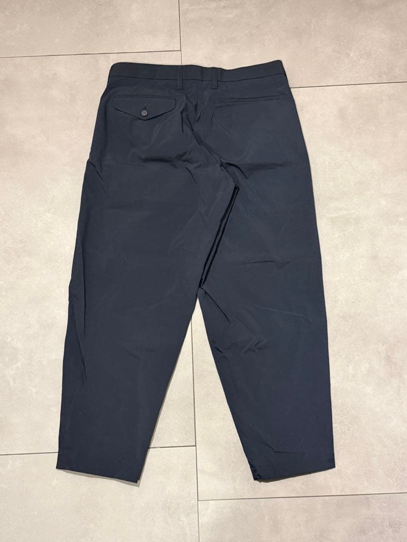 kolor 24SS 高密度ウェザーストレッチパンツ / ネイビー 3