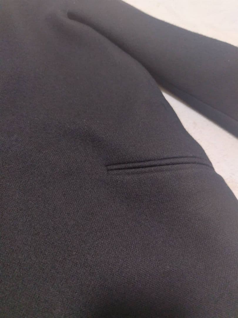 ミューズドゥドゥーズィエムクラス チェスターコート コクーン 黒