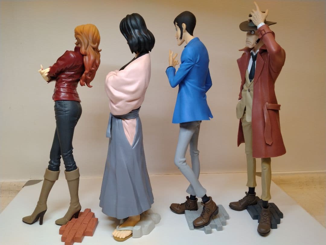 ルパン三世 フィギュア MSP ルパン、銭形、五エ門、不二子、4体セット