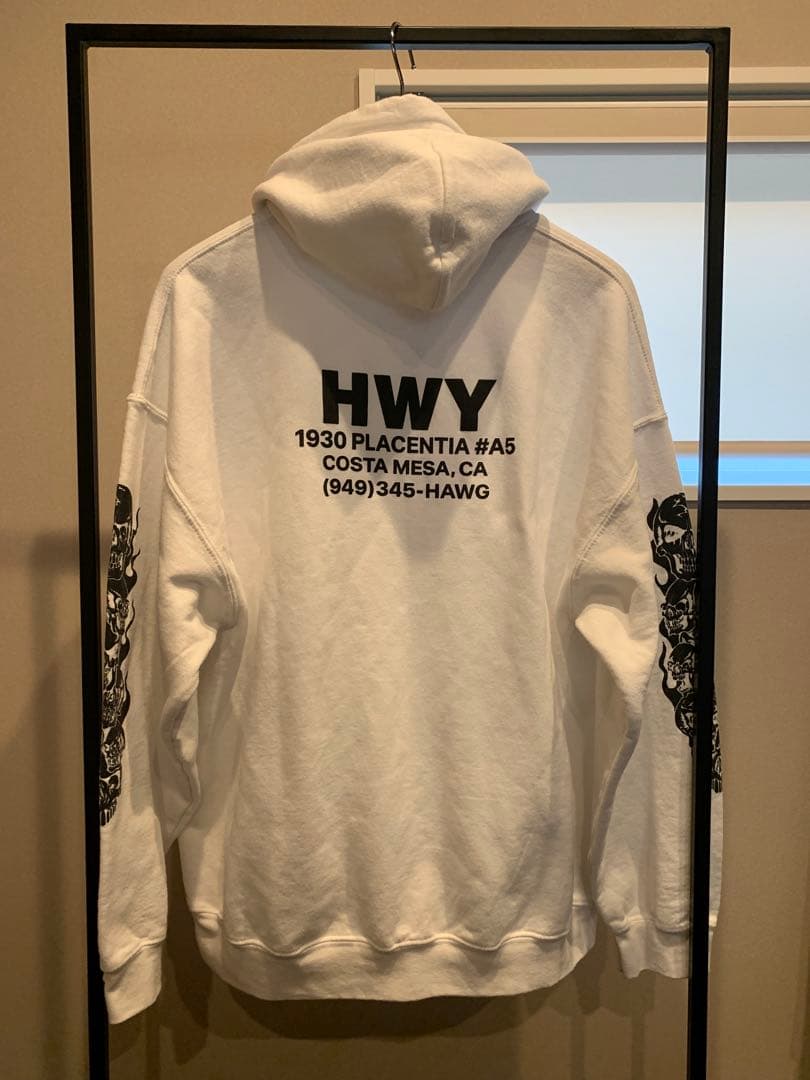 1967様 《US三軒茶屋》 HWY×US/スカル フレイムス フーディ XL