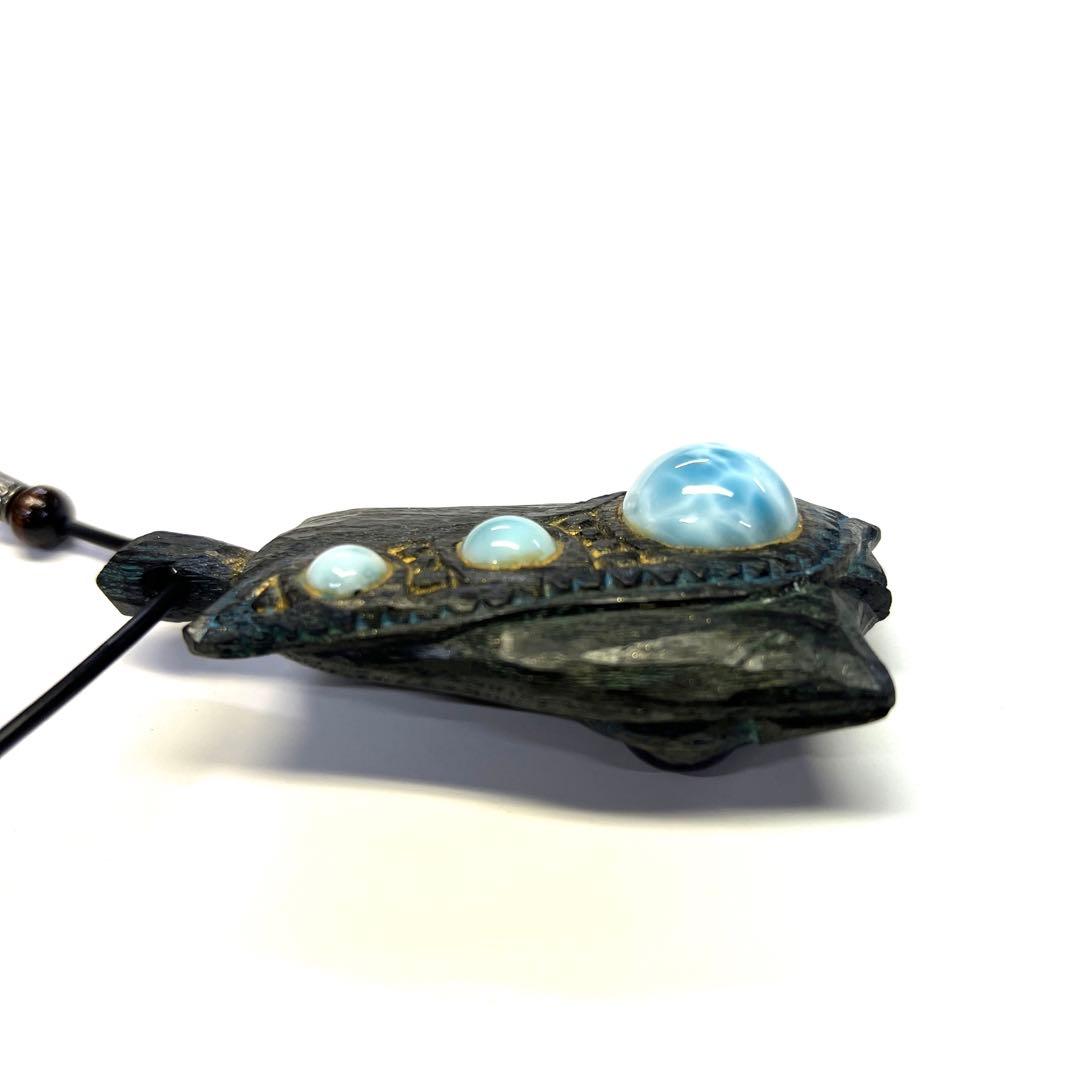 激レア　アイヌコタン　西田智三さん天然石　ラリマー　水晶　クリスタル　スギライト