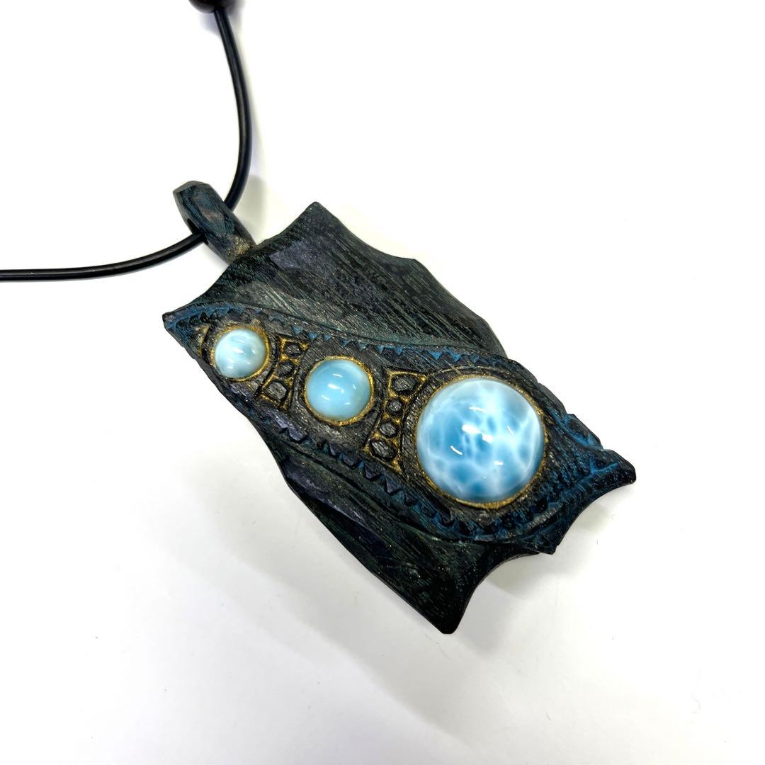 激レア　アイヌコタン　西田智三さん天然石　ラリマー　水晶　クリスタル　スギライト