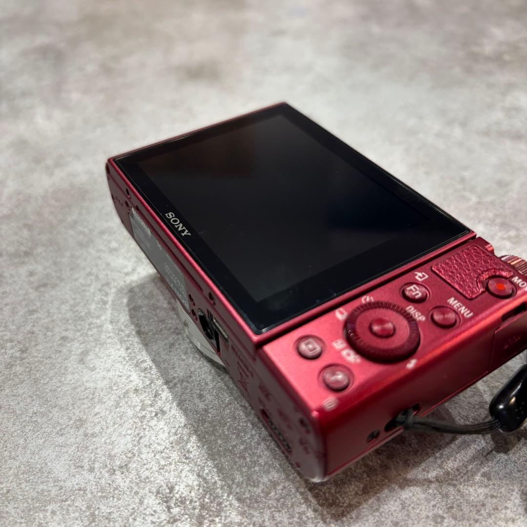 SONY DSC-WX500 レッド コンパクトデジタルカメラ