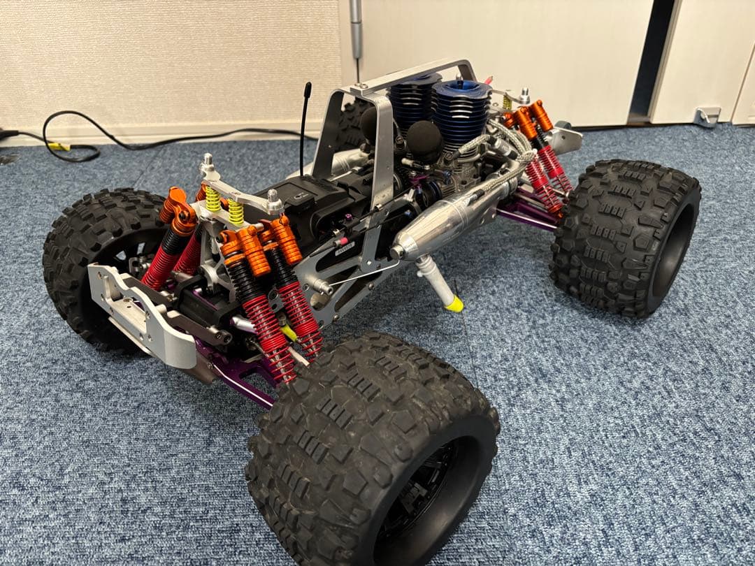 茶*＊様 hpi サベージ OS MAX 30VG ツインエンジン3スピード