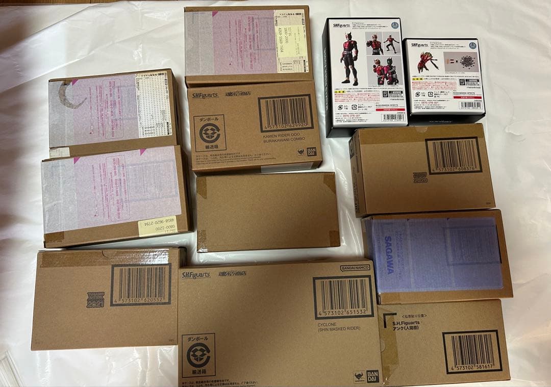 仮面ライダーフィギュア、真骨頂まとめ売り