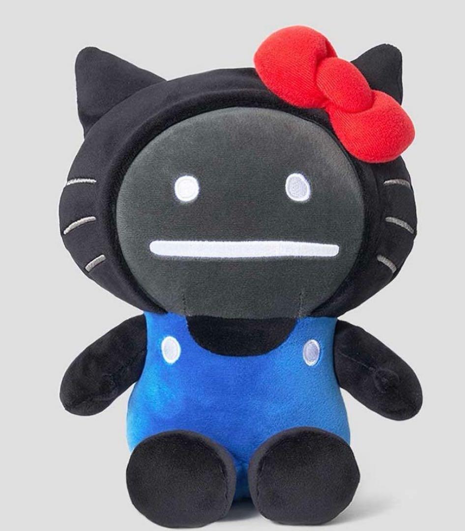 ぬいぐるみチャーム袋 HELLO SHADOWウォレット財布ハローキティグラニフ