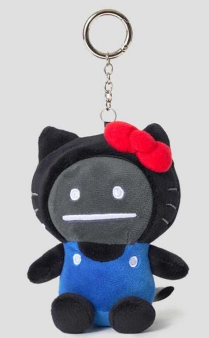 ぬいぐるみチャーム袋 HELLO SHADOWウォレット財布ハローキティグラニフ