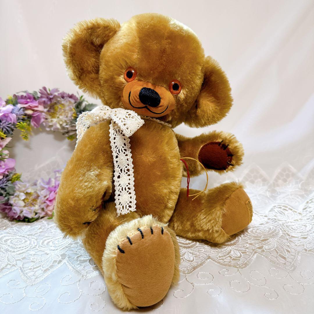 ❤️美形ビンテージチーキー❤️メリーソート　アンティークチーキー　テディベア