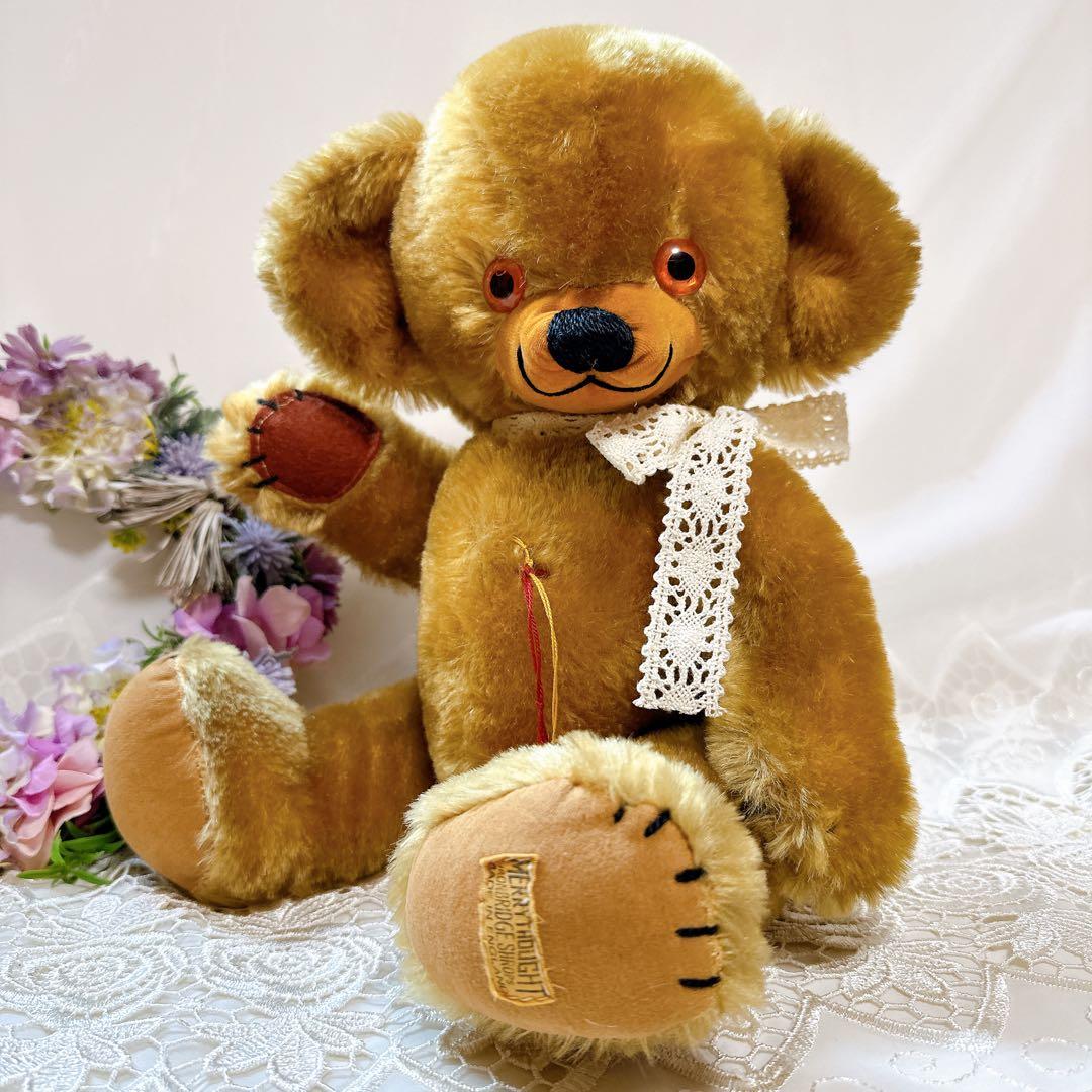 ❤️美形ビンテージチーキー❤️メリーソート　アンティークチーキー　テディベア