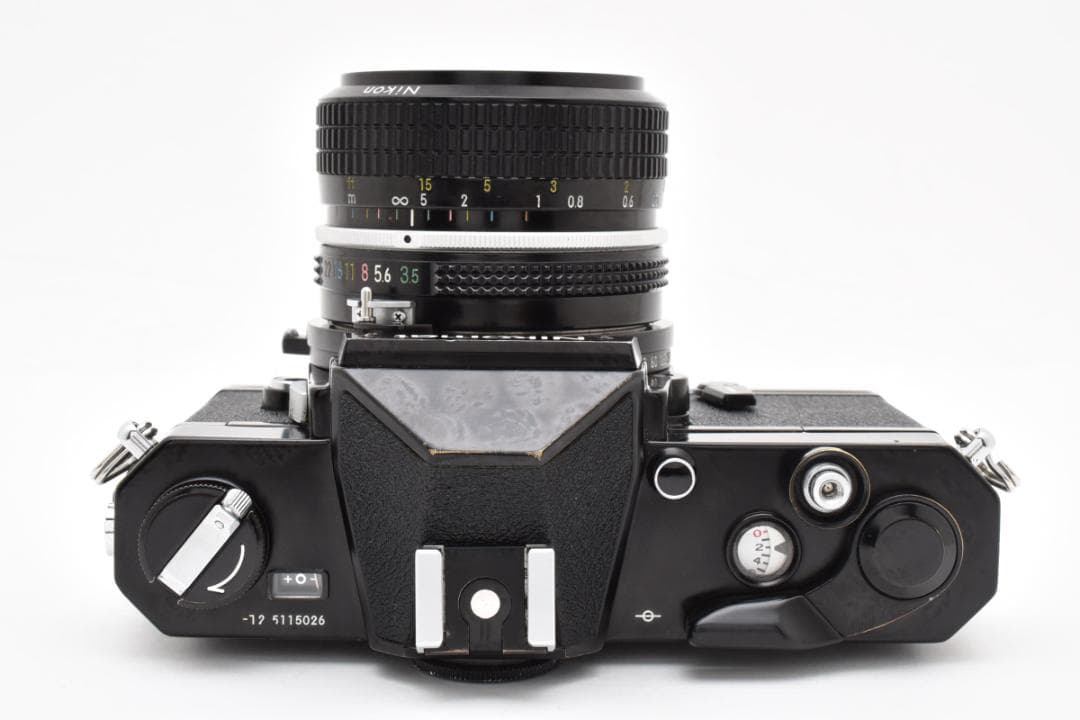 完動良品 ニコマートFT2 黒 + 28mm F3.5 非Ai｜モルト交換済