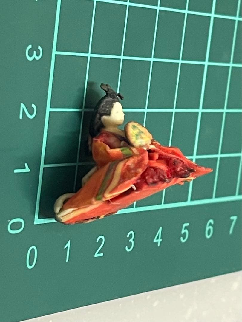 ミニチュア★ひな人形フルセット★フィギュア★1/64★リーメントに★ドールハウス