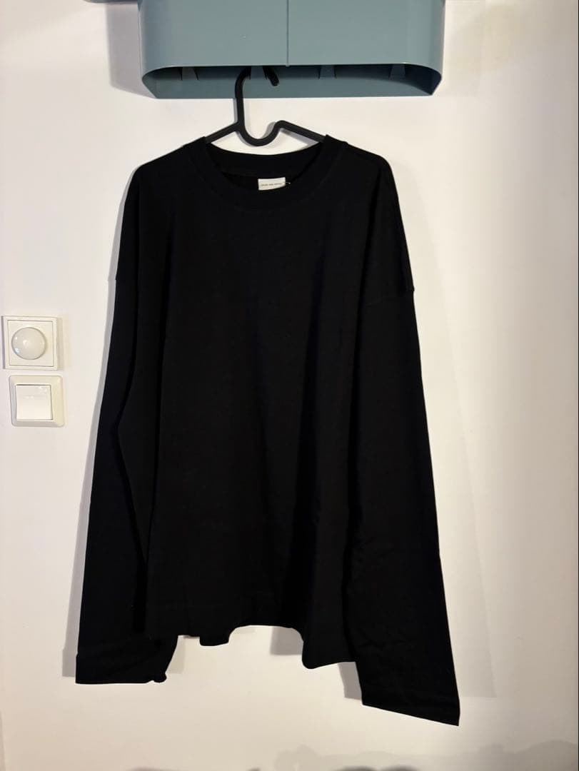 Dries Van Noten ロングスリーブTシャツ　ブラック / Mサイズ