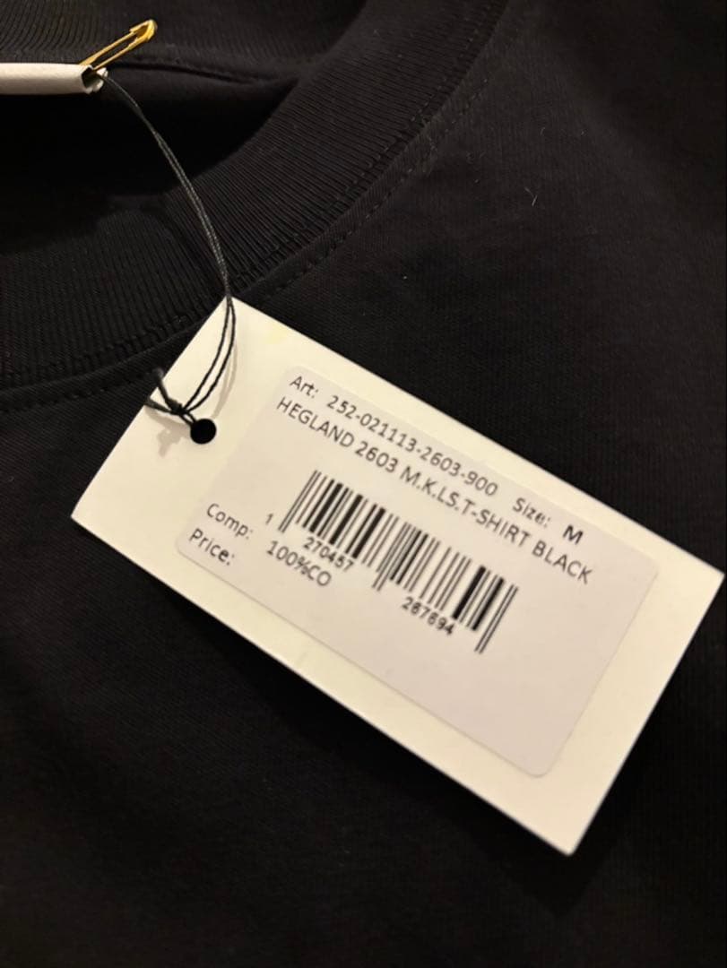 Dries Van Noten ロングスリーブTシャツ　ブラック / Mサイズ