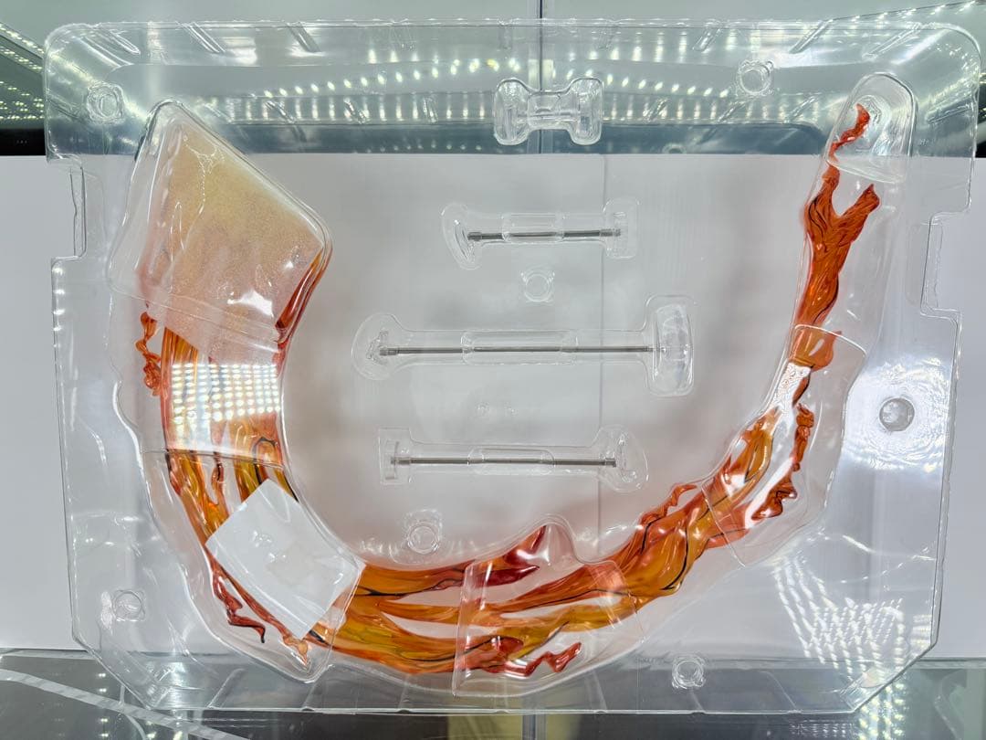 【開封品】煉獄杏寿郎 フィギュア炎の呼吸伍丿型「炎虎」/上弦の参猗窩座2体セット