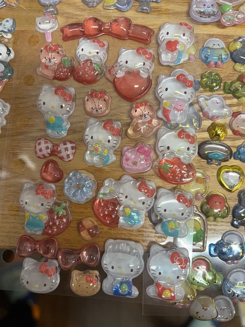 ボンボンシール硬いサンリオハシビロコウ他おまけ付き最後ページ