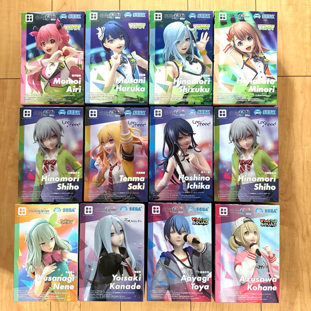 プロジェクトセカイカラフルステージ！feat.初音ミク　フィギュア　12点セット