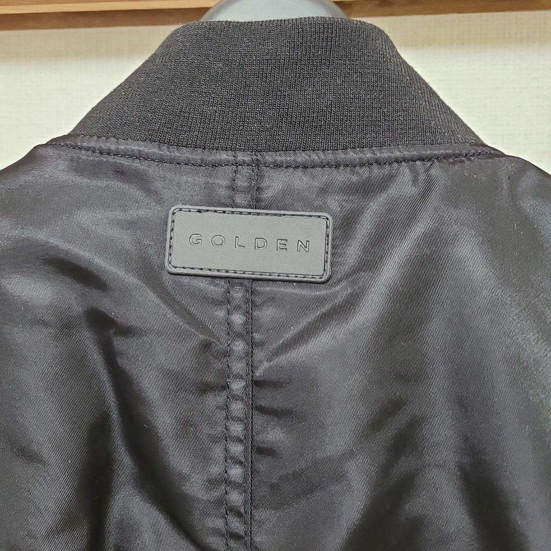 アイドル JUNGKOOK GOLDEN OVERSIZED BOMBER JACKET