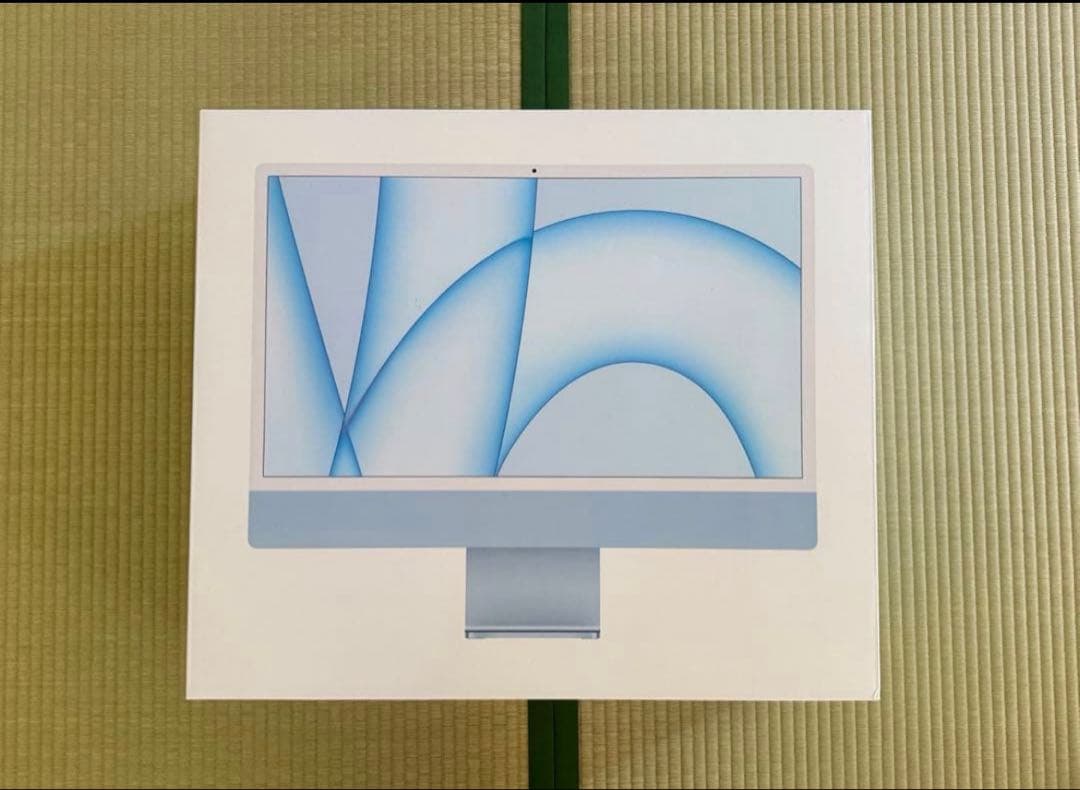 iMac 24インチ M1, 2021, ブルー, 1TB, 16GB