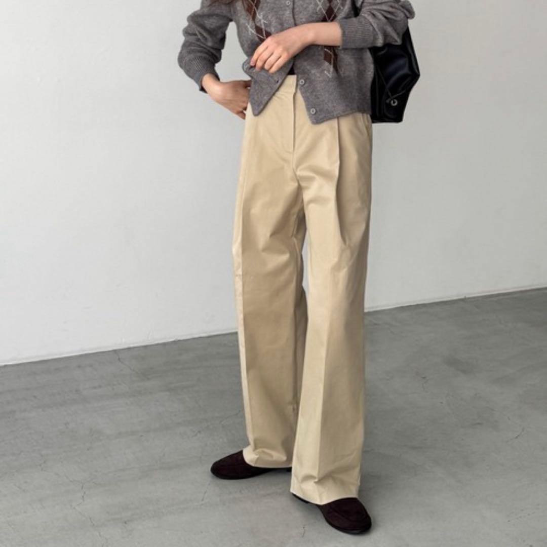 HARING　クラシックタックパンツ レディース