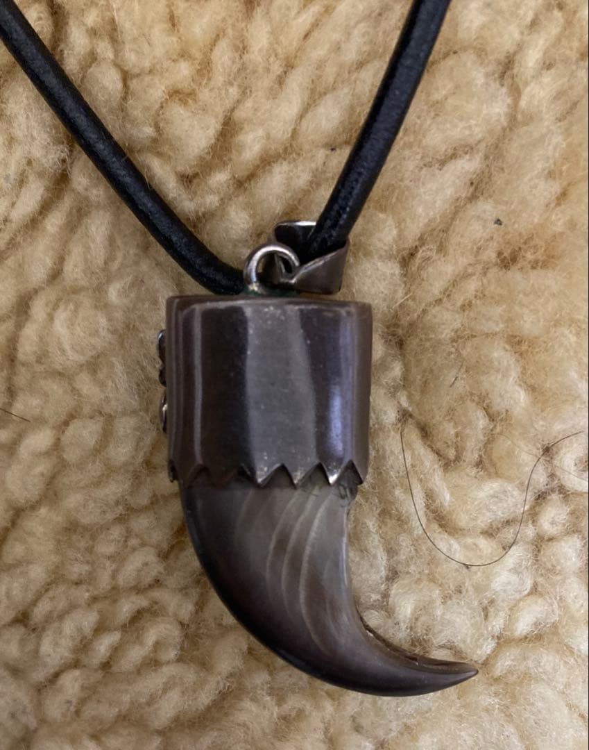 トルコ石付きシルバー925 ペンダント　インディアンジュエリー