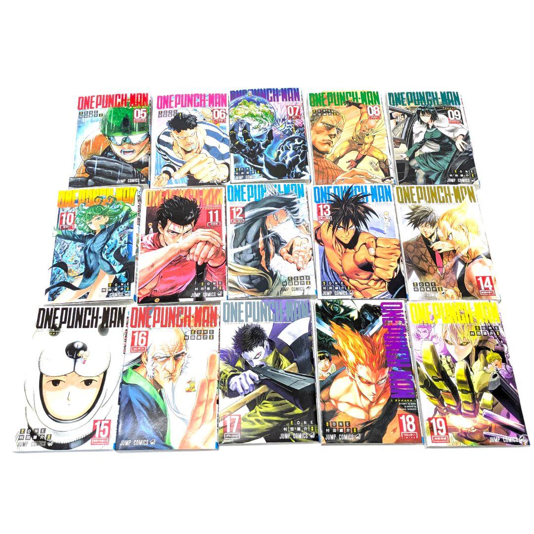 ガロウ編完結まで収録！スカッと爽快、無敵の『ワンパンマン』まとめ売り