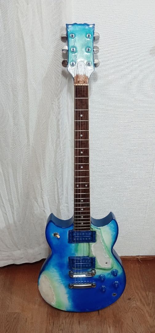 YAMAHA SG改良　エレキギター オーシャンタイプ