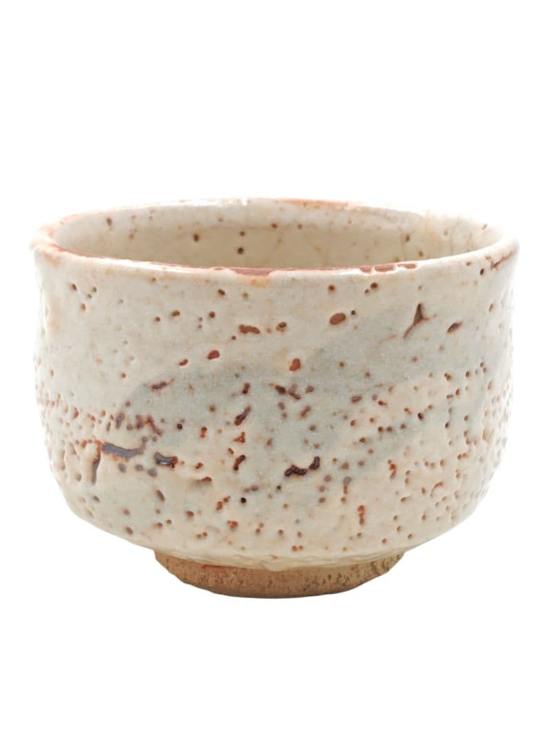 武者小路千家13代家元【有隣斎書付】【藤原恭助(恭介)】『志野 茶碗』共箱 共布