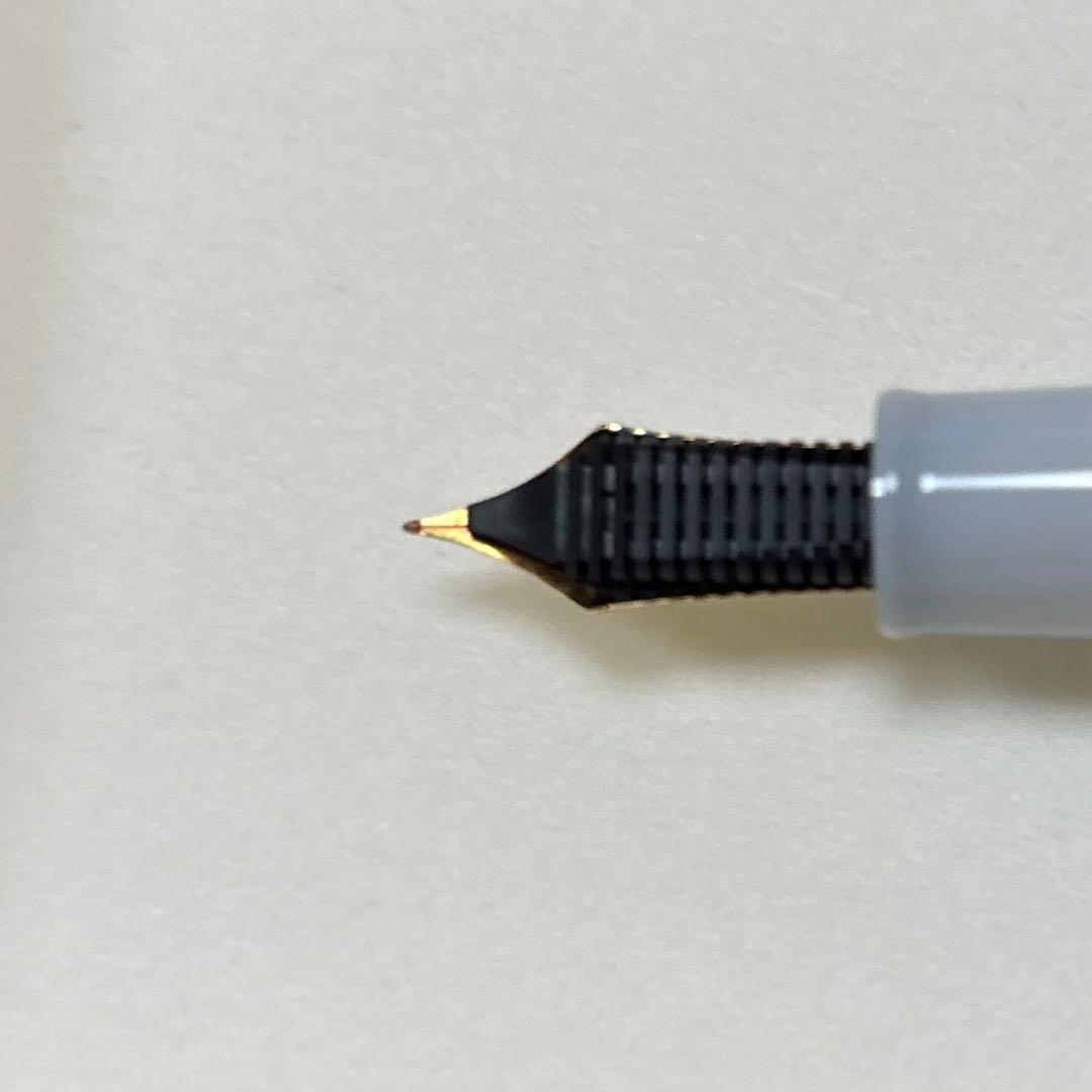 試筆のみ セーラー万年筆 四季織　万年筆　垂雪　MF 中細