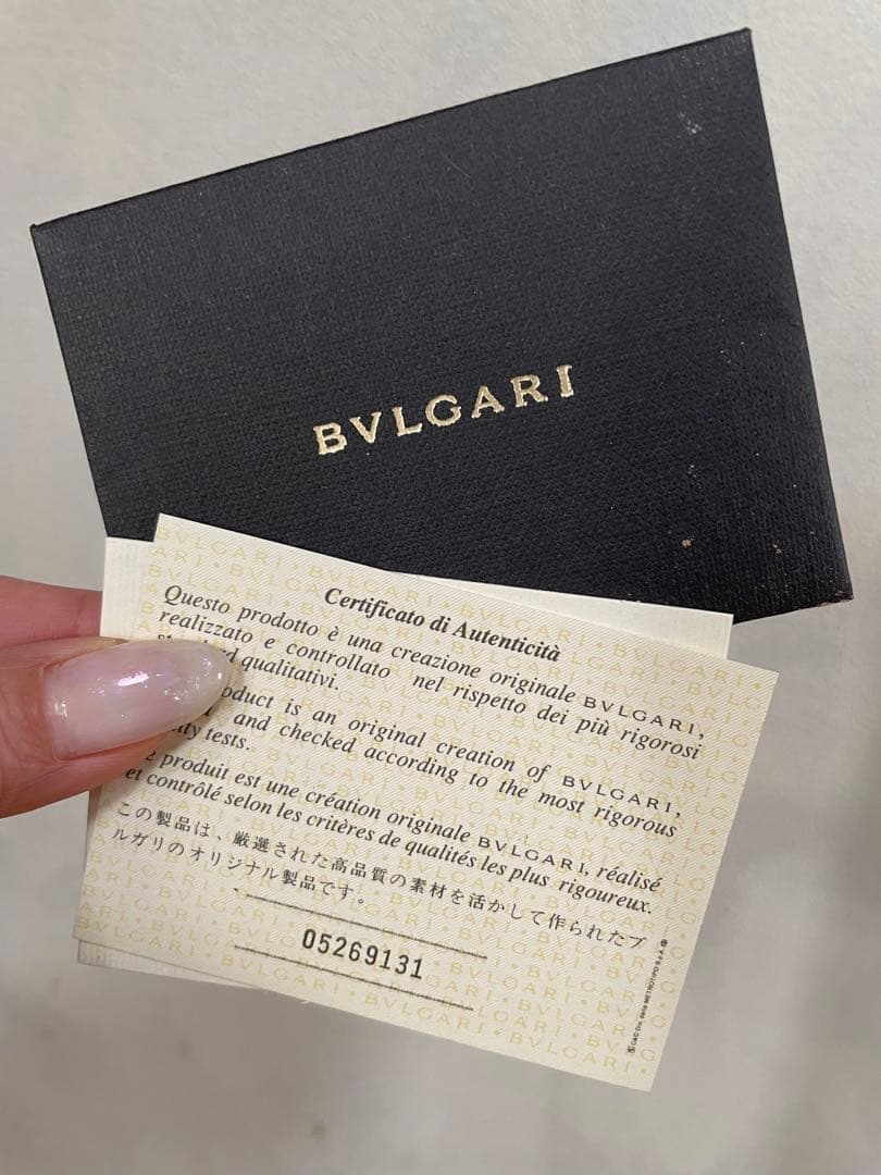 BVLGARI ブラック ハンドバッグ