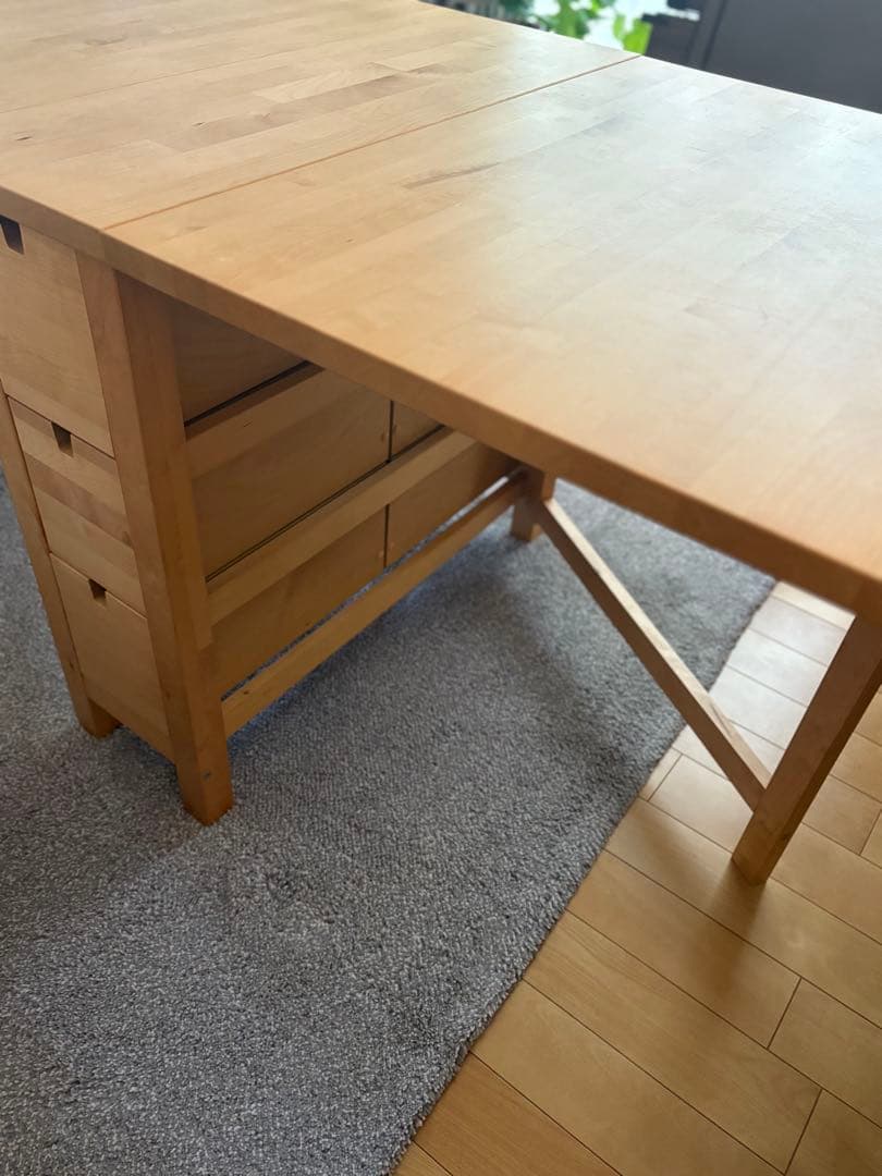 値下げIKEA NORDEN ノールデン バタフライテーブル直接取引も可能
