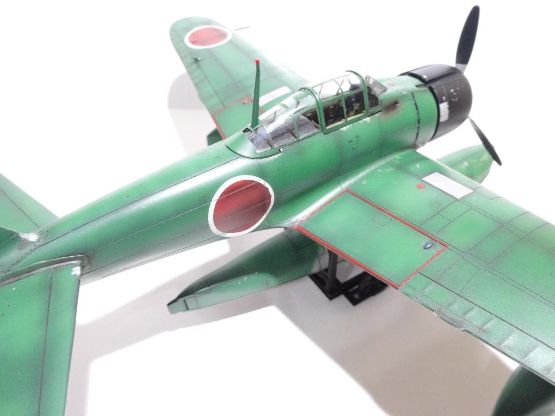 ハセガワ1/48「二式水戦」完成品