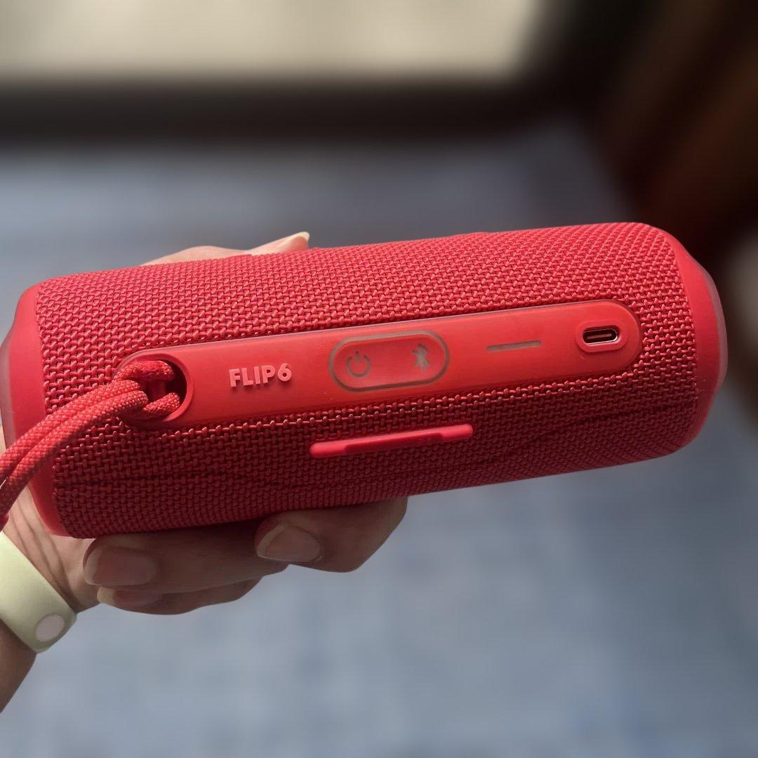 JBL FLIP6 ワイヤレススピーカー レッド