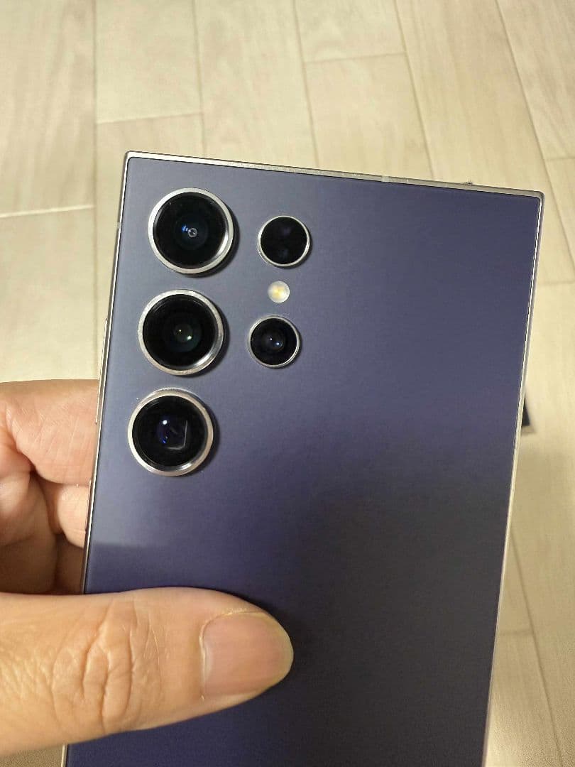 Samsung Galaxy S24 Ultra パープル 本体 256gb
