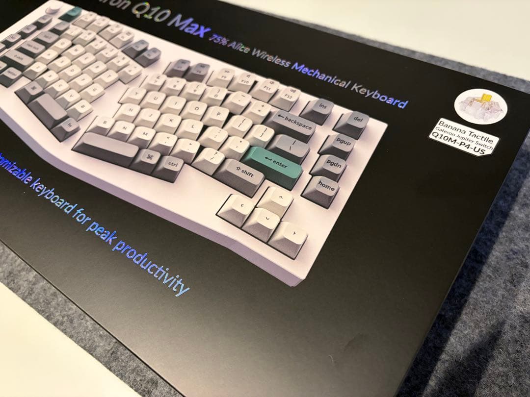 Keychron Q10 Max ワイヤレスメカニカルキーボード