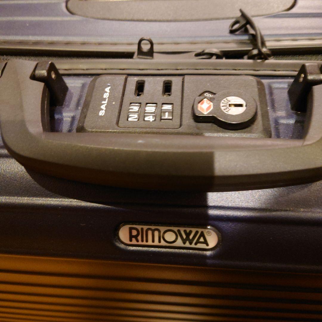 【美品】RIMOWA SALSA ネイビーキャリーケース