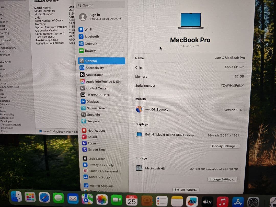 Apple MacBook M1 Pro14インチ 32/512