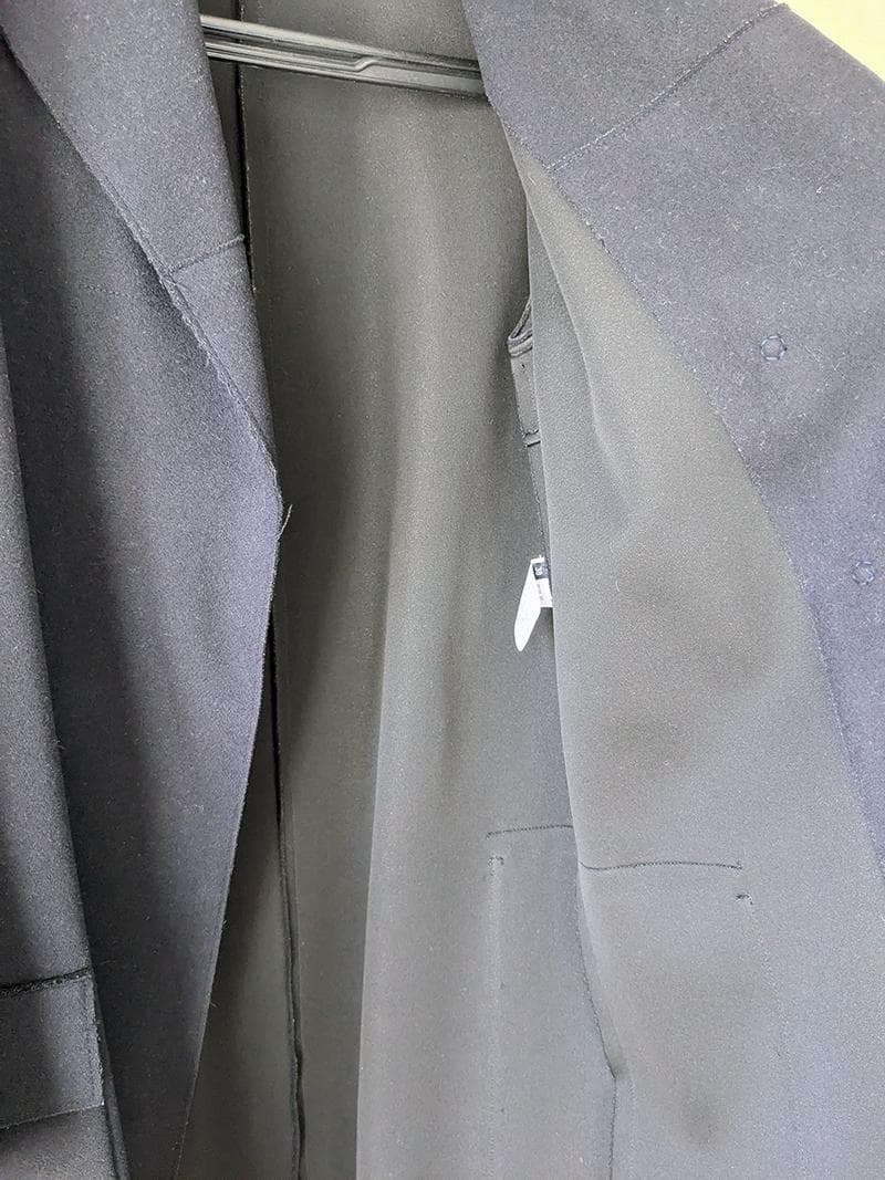 ジルサンダーネイビー JIL SANDER NAVY ウールコート