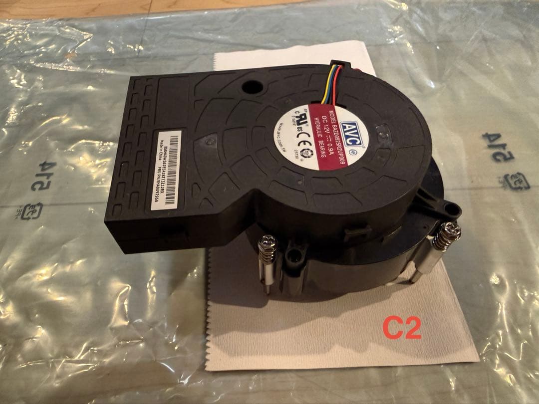 C2美品！Intel Core i5-9500 3GHz + AVC冷却ファン！