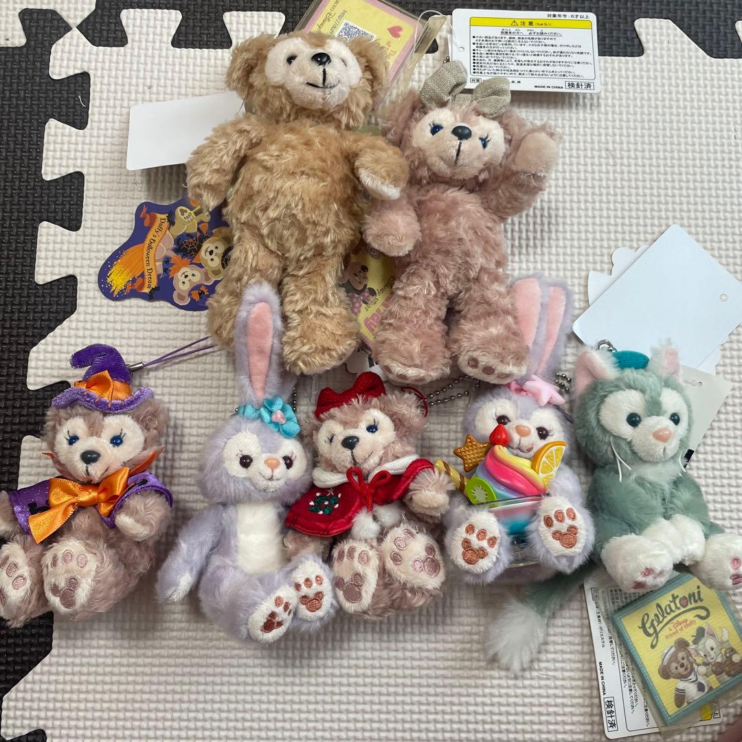 ダッフィー、シェリーメイ、ステラルー7点セット