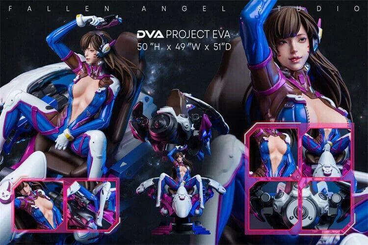 ゲームキャラクター FallenAngel Studio 1/4 DVA: Blue Ex