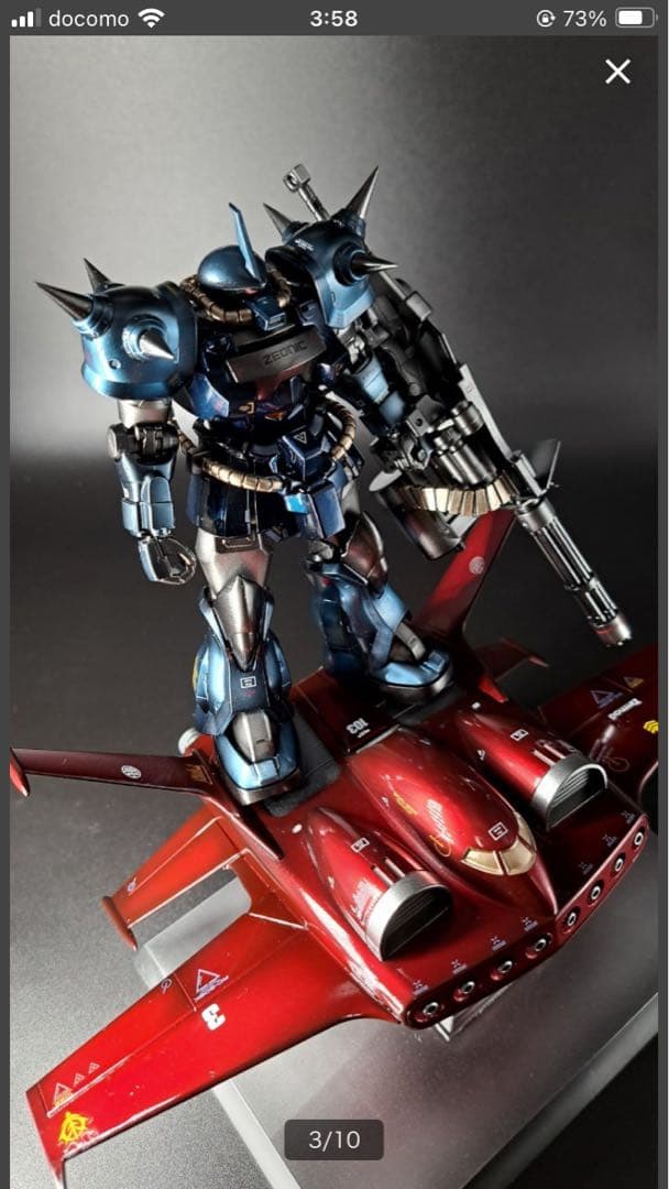 HGCU ドダイys　グフカスタム　改修塗装済完成品