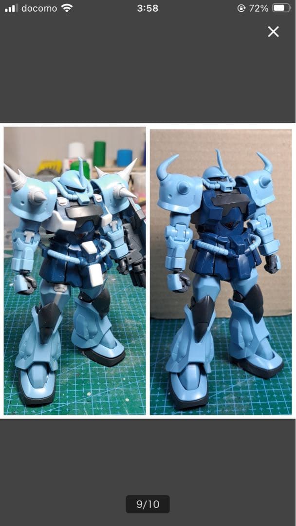 HGCU ドダイys　グフカスタム　改修塗装済完成品